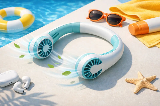 Portable Neck Fan Review for Hot Summer Days