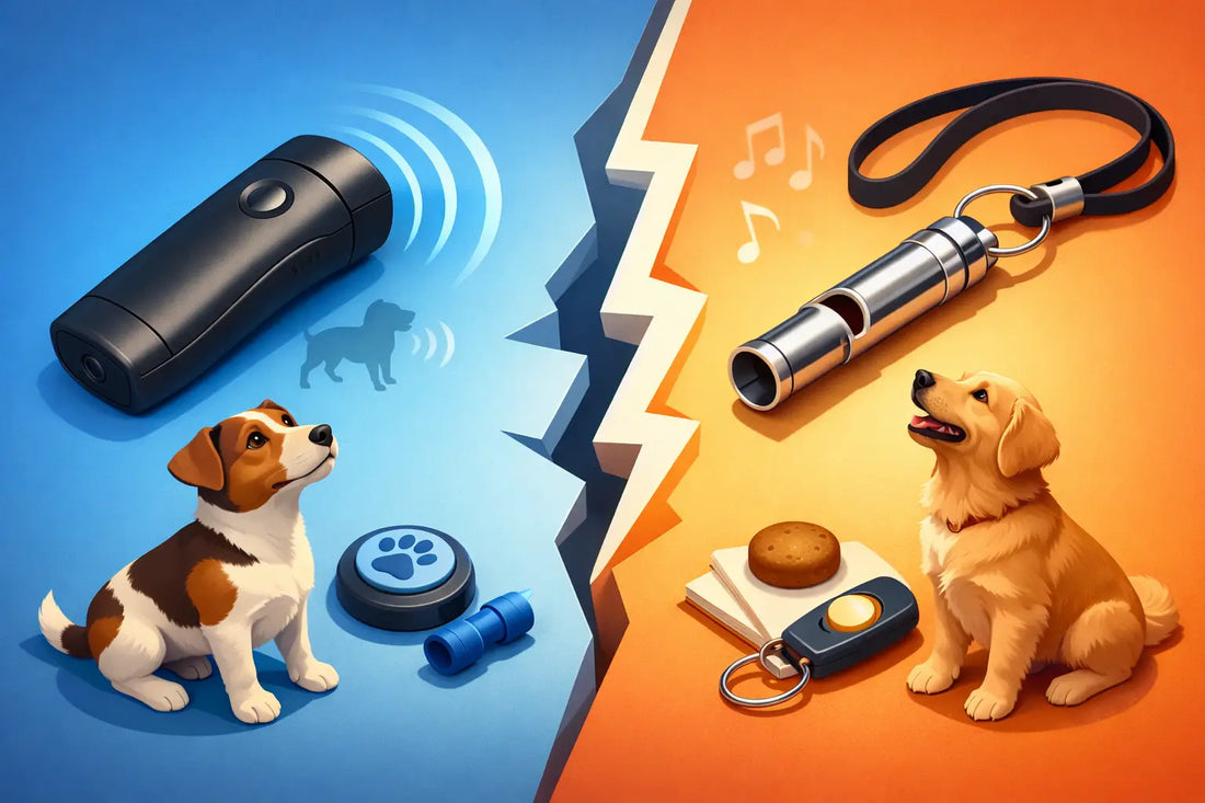 Ultrasonic Dog Trainer vs Whistle - Which Works?